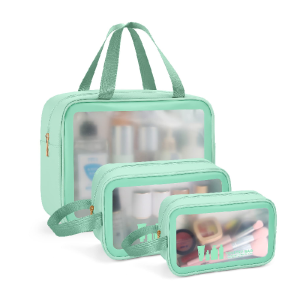 waterproof Beach Frosted make up bag