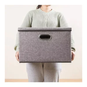 Household Cotton Linen Storage Box