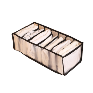 7 grids bra organizer transparent