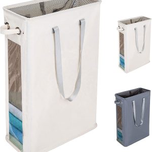 Tall Collapsible Fabric Laundry Hamper