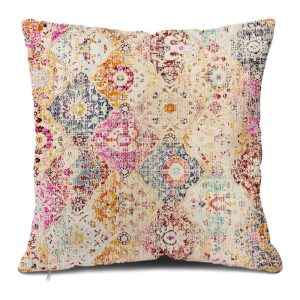 Ethnic Design Cotton Linen Pillowcase