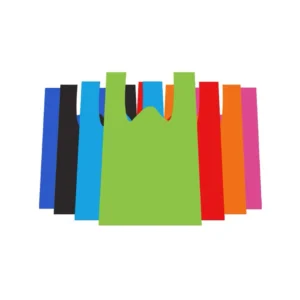 Promotional PP Non Woven Tnt Bags/polypropylene Nonwoven t Shirt Bags Bag/t-shirt Non-woven Vest Carrier Shopping Bag