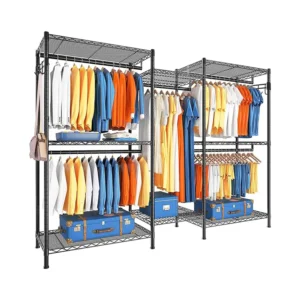 DIY Wardrobe Hanger Large-capacity Storage Rack Suit Coat Rack Sturdy and Stable Height Adjustable Versatile for Daily Use